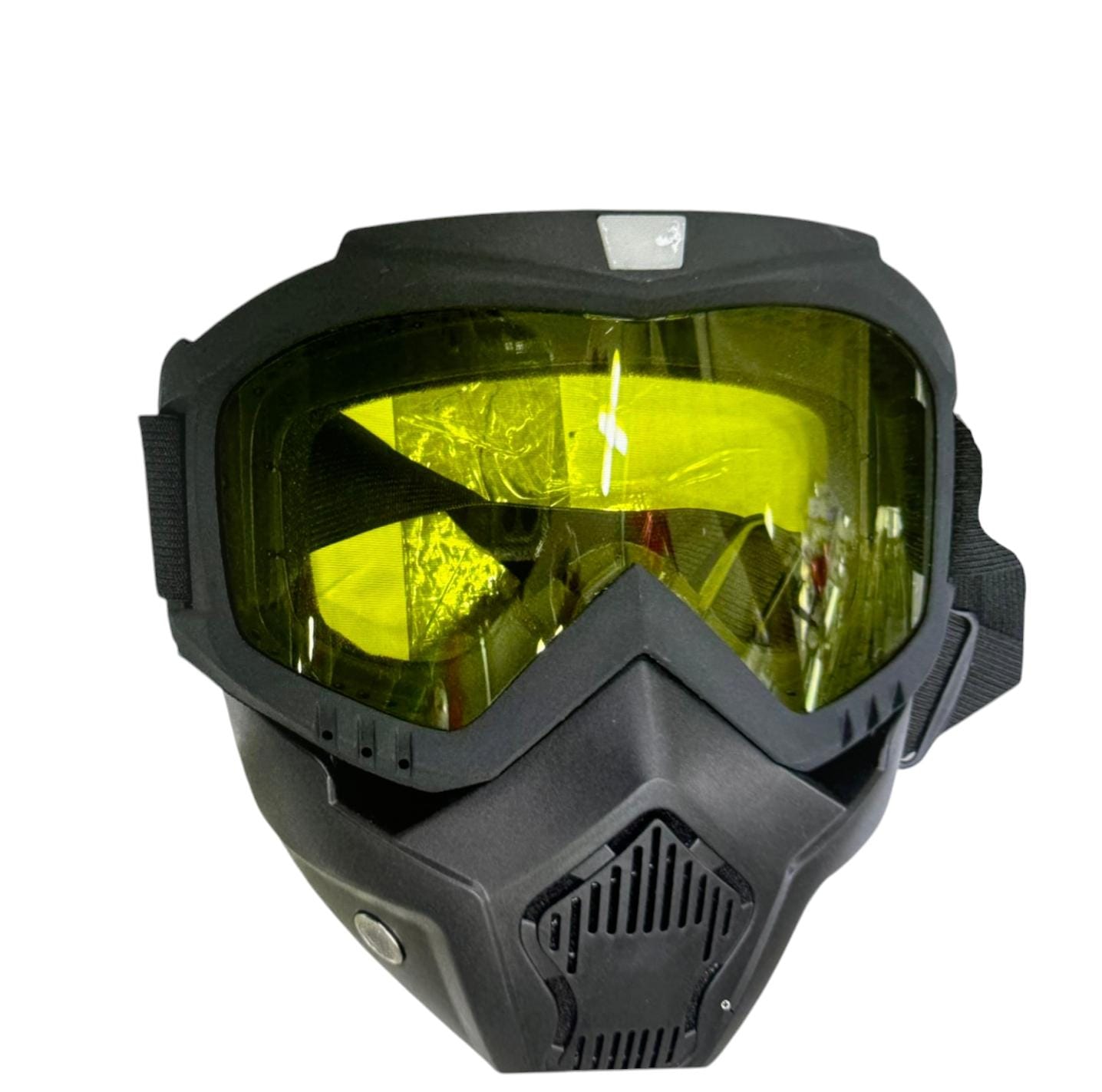 Gray helmet for bikers