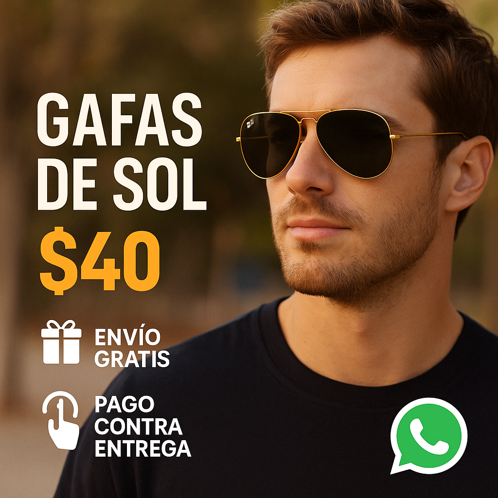 Gafa Rayban Aviator+Estuche Tip Original