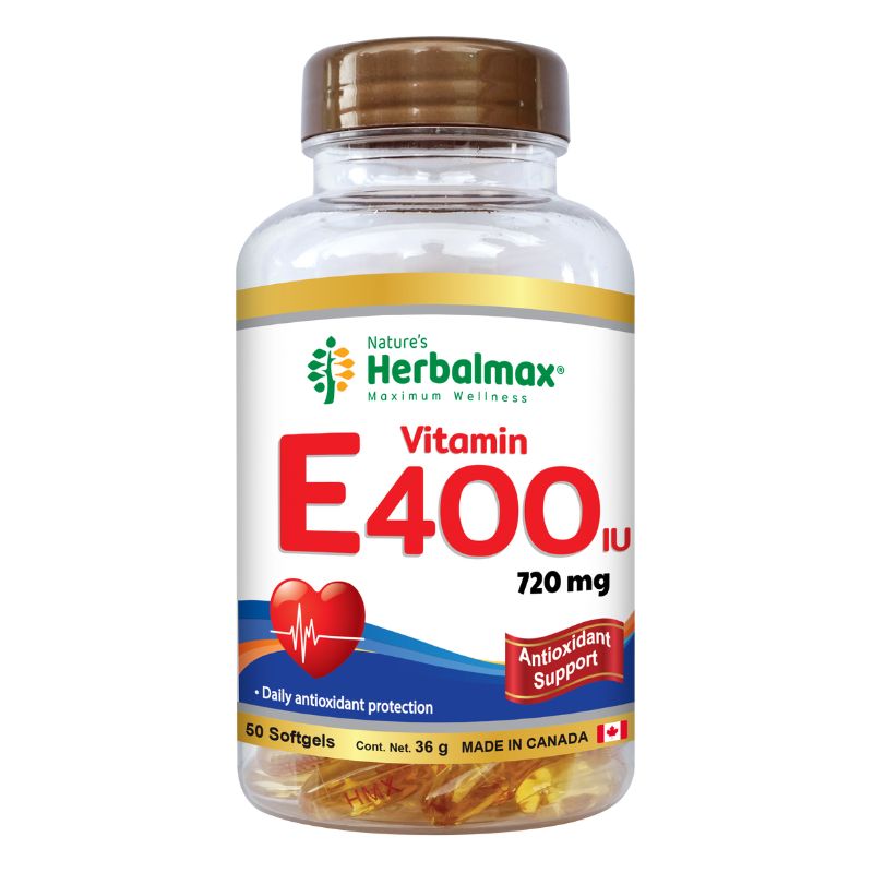 VITAMINA E SINTÉTICA SOFTGELS 400 IU ENVASE X 50