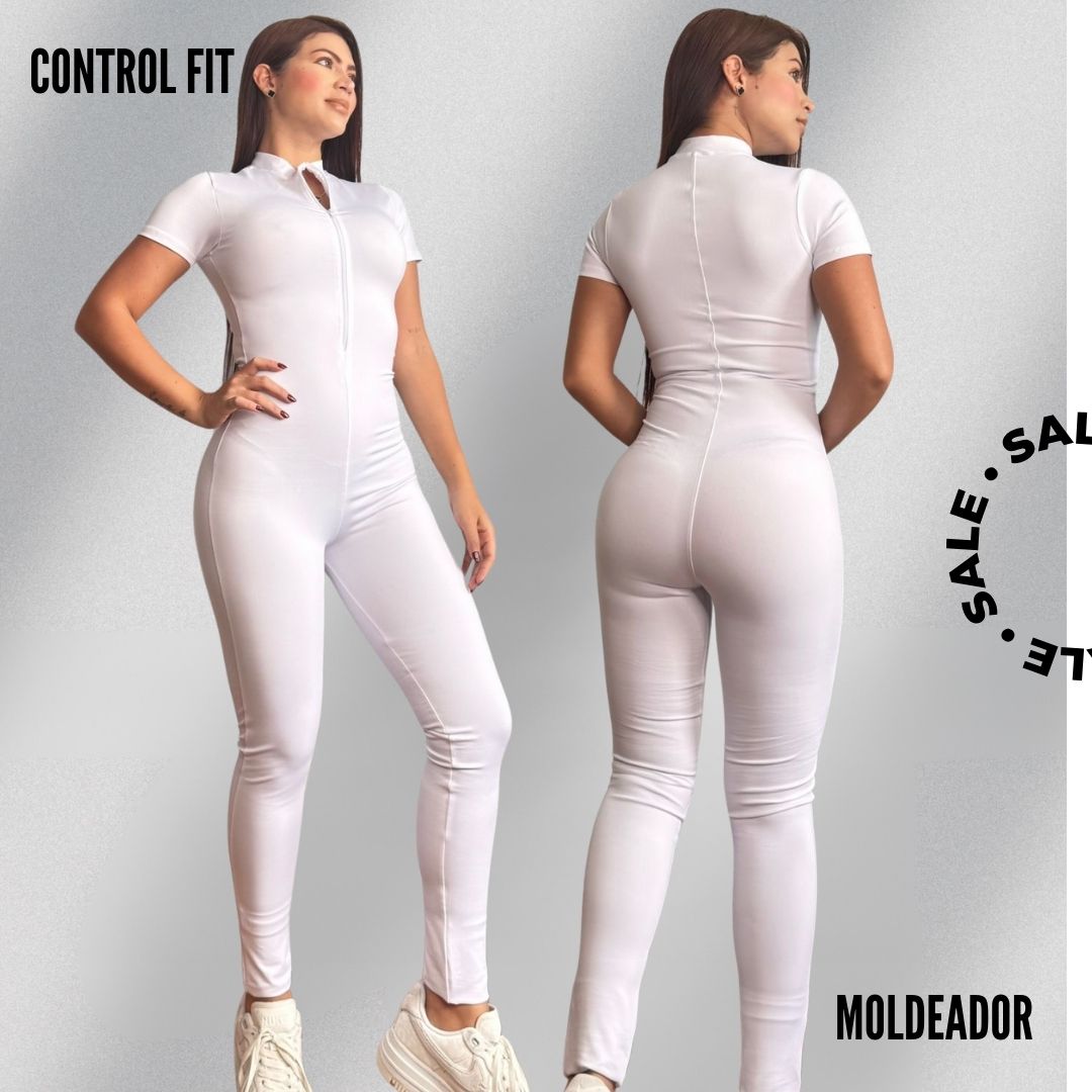 ENTERIZO MANGA CORTA CIERRE 3721-2