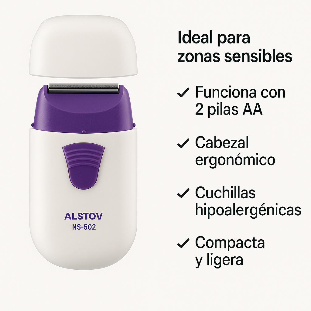 ALSTOW DEPILADOR DE PARTES INTIMAS