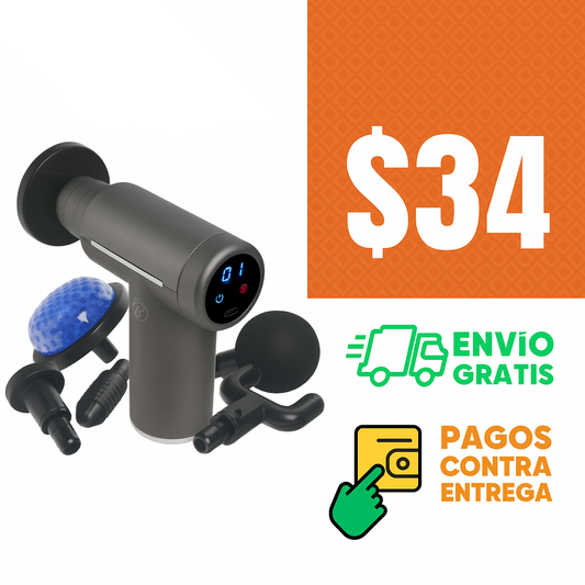 MASAJEADOR MUSCULAR TERMICO 6 EN 1