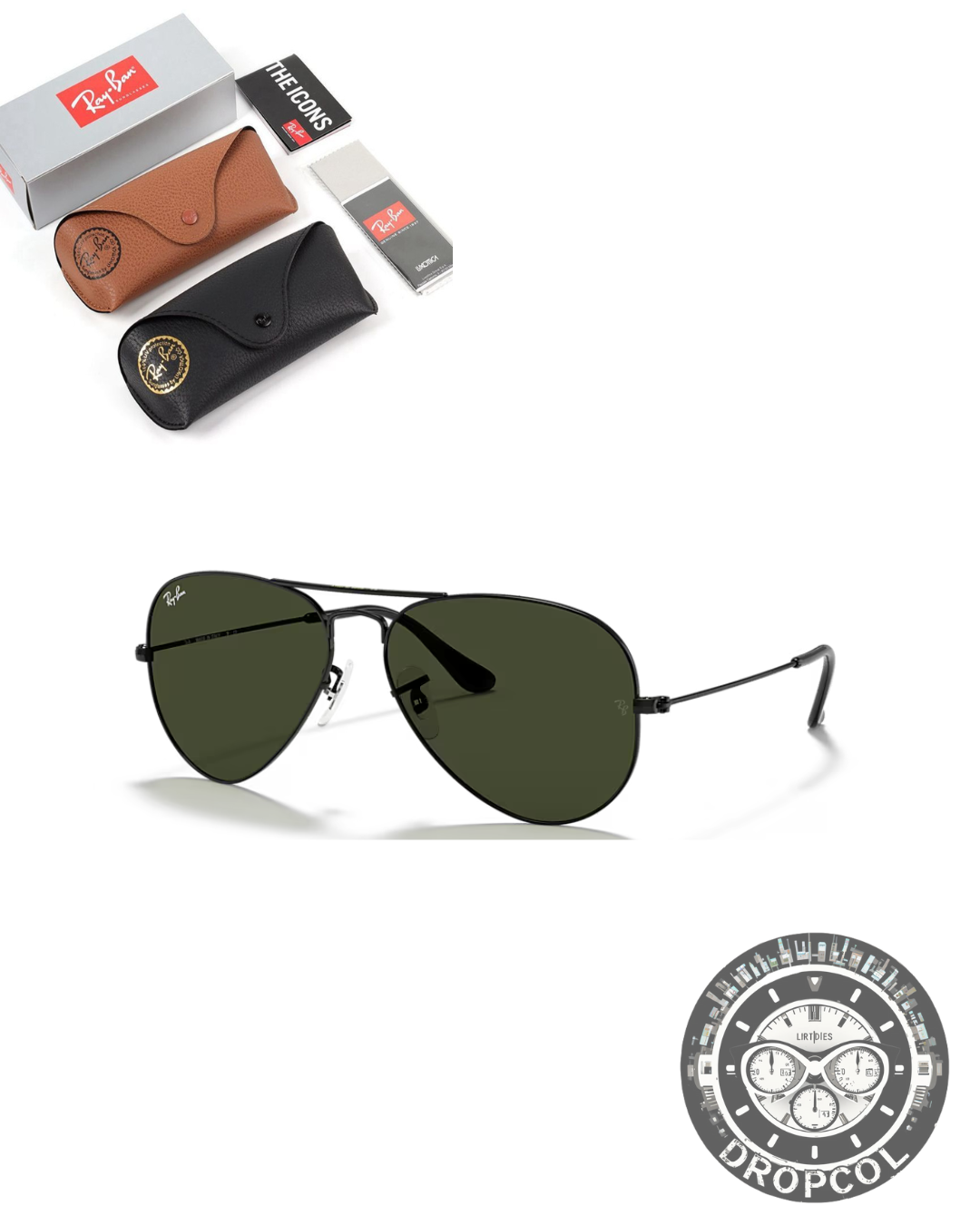 Gafa Rayban Aviator+Estuche Tip Original