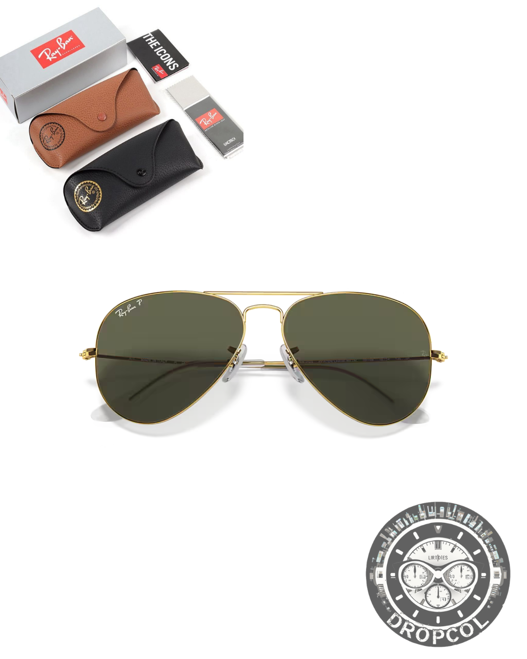 Gafa Rayban Aviator+Estuche Tip Original