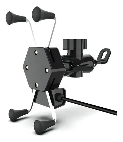 PORTA CELULAR MOTO CON CARGADOR