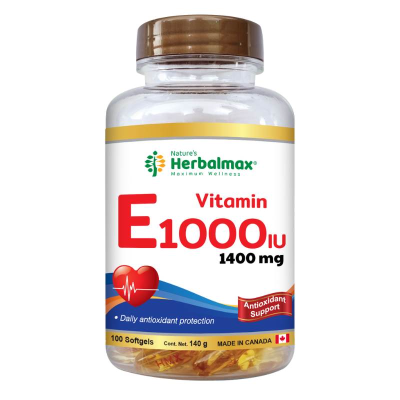 VITAMINA E SINTÉTICA SOFTGELS 1000 IU ENVASE X 100